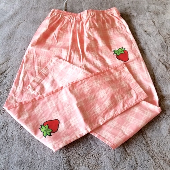 Y2K Strawberry shortcake pants size M NWT - Picture 12 of 12